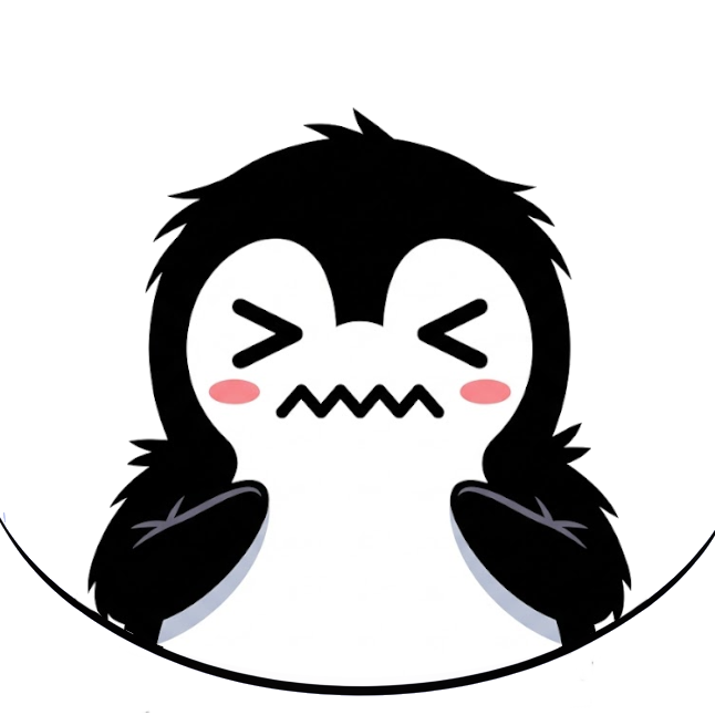 NOIZ Stressed Penguin Logo